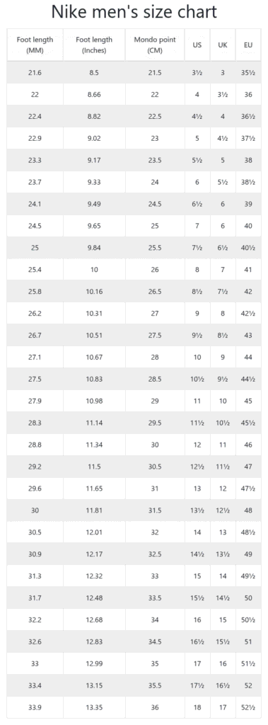 نایکی مردانه