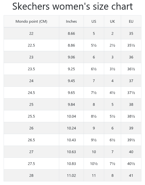 اسکچرز زنانه